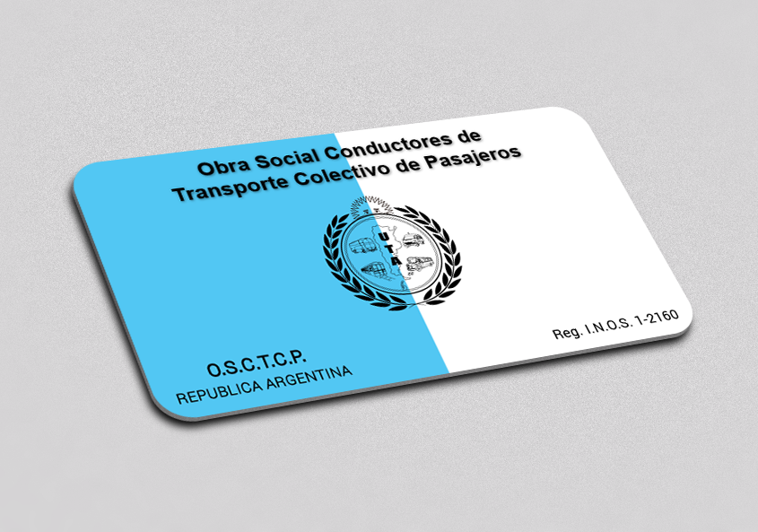 Carnet Obra Social - Frente
